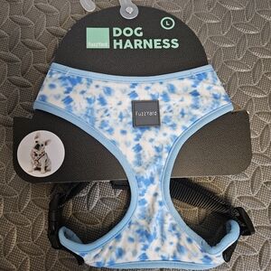 Fuzzyard Tie Dye Blue Dog Harness